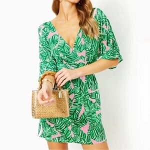 Lilly Pulitzer Parigi romper in banana leaf, size M
